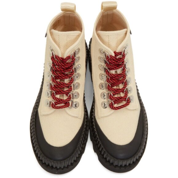 NIB Authentic Proenza Schouler Off-White Lug Sole Boots - Picture 8 of 10